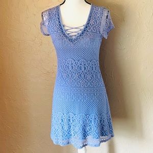 3/$25 Hollister Cap Sleeve Lace dress XS